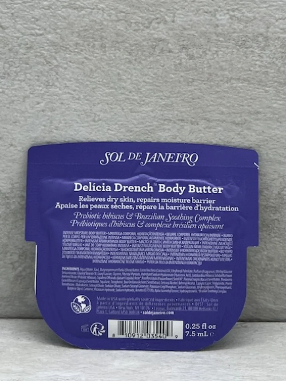 🫧 $2 Sol de Janeiro Delicia Drench Body Butter Sample Packet